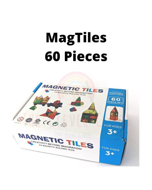 MagTiles 60 Pieces in storage box