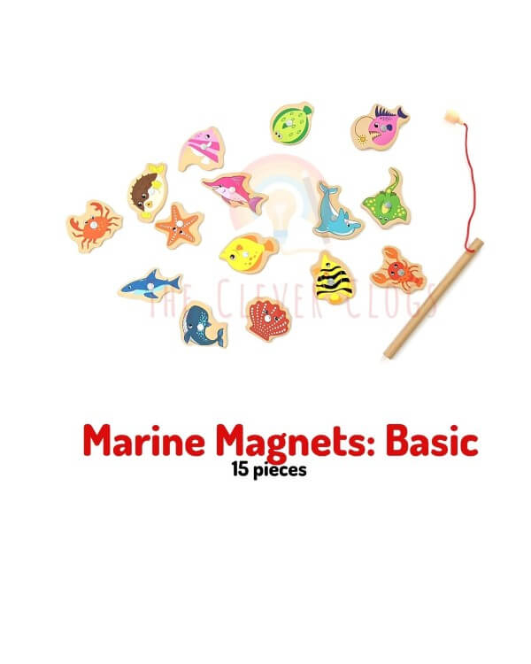 Marine Magnets with Fishing Rod