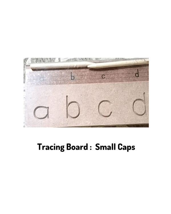 Tracing Board - Small Caps (Tiles)
