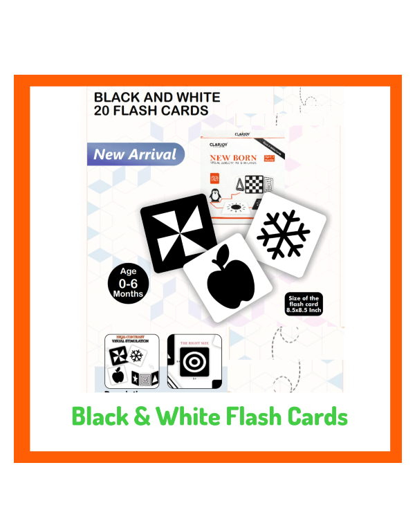 Black & White Flash Cards