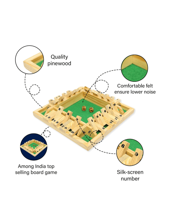 Shut the Box Game – The Clever Clogs