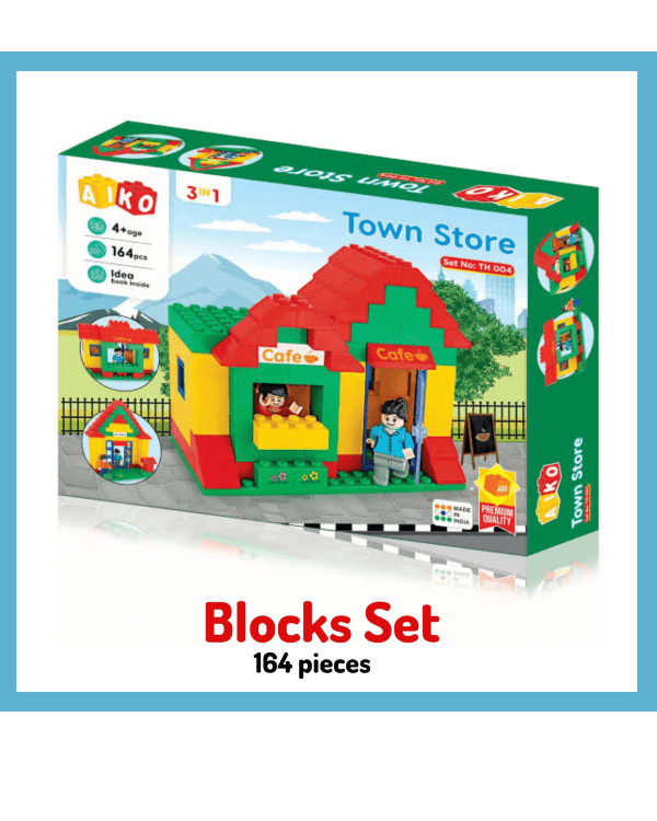 Blocks : 164 Pcs
