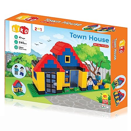 Blocks: Town House : 240 pcs