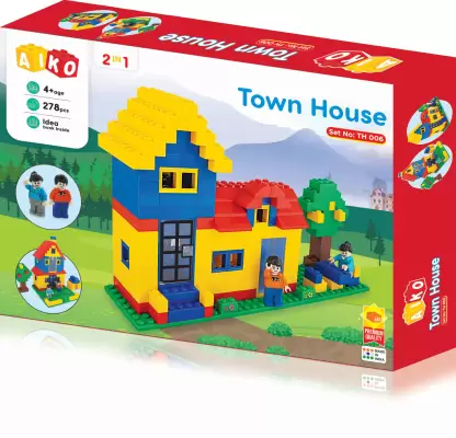 Blocks: Town House : 278 pcs