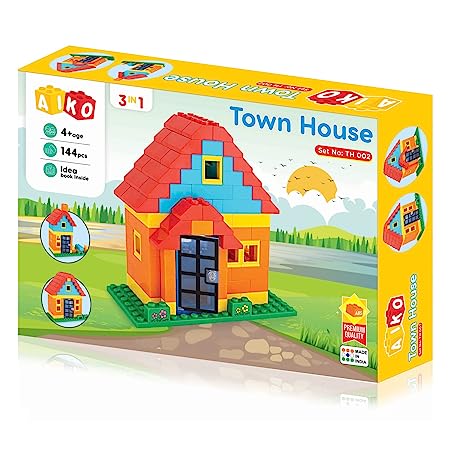 Blocks: Town House : 144 pcs