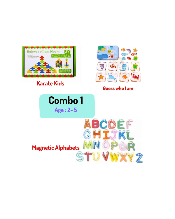 COMBO 1 - AGE 2 - 4 YEARS