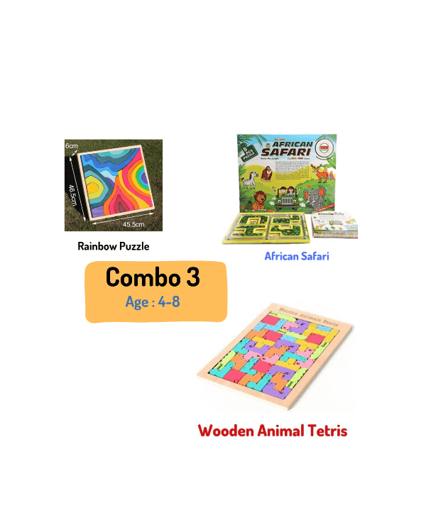 COMBO 3 - AGE 4 TO 8 YEARS