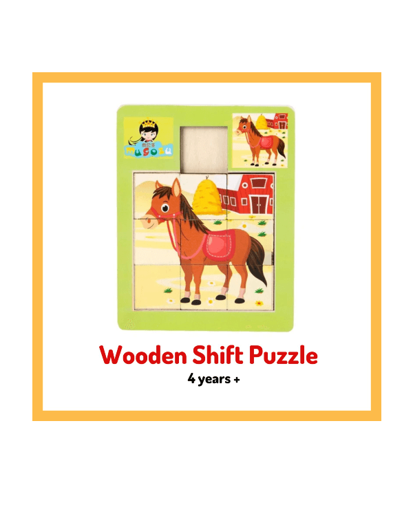 Wooden Shift Puzzle