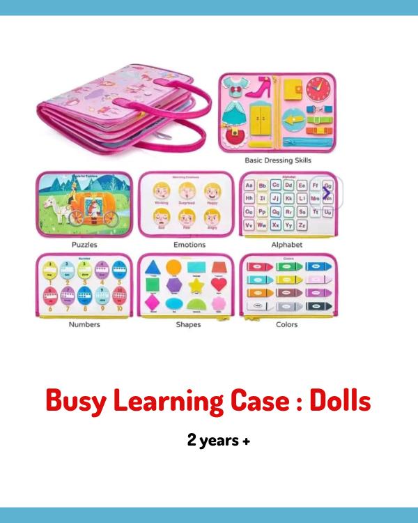 BUSY LEARNING CASE: DOLLS