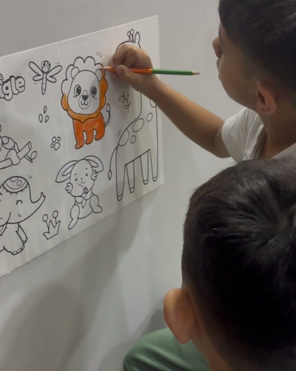 Colouring Wall Sticker Roll